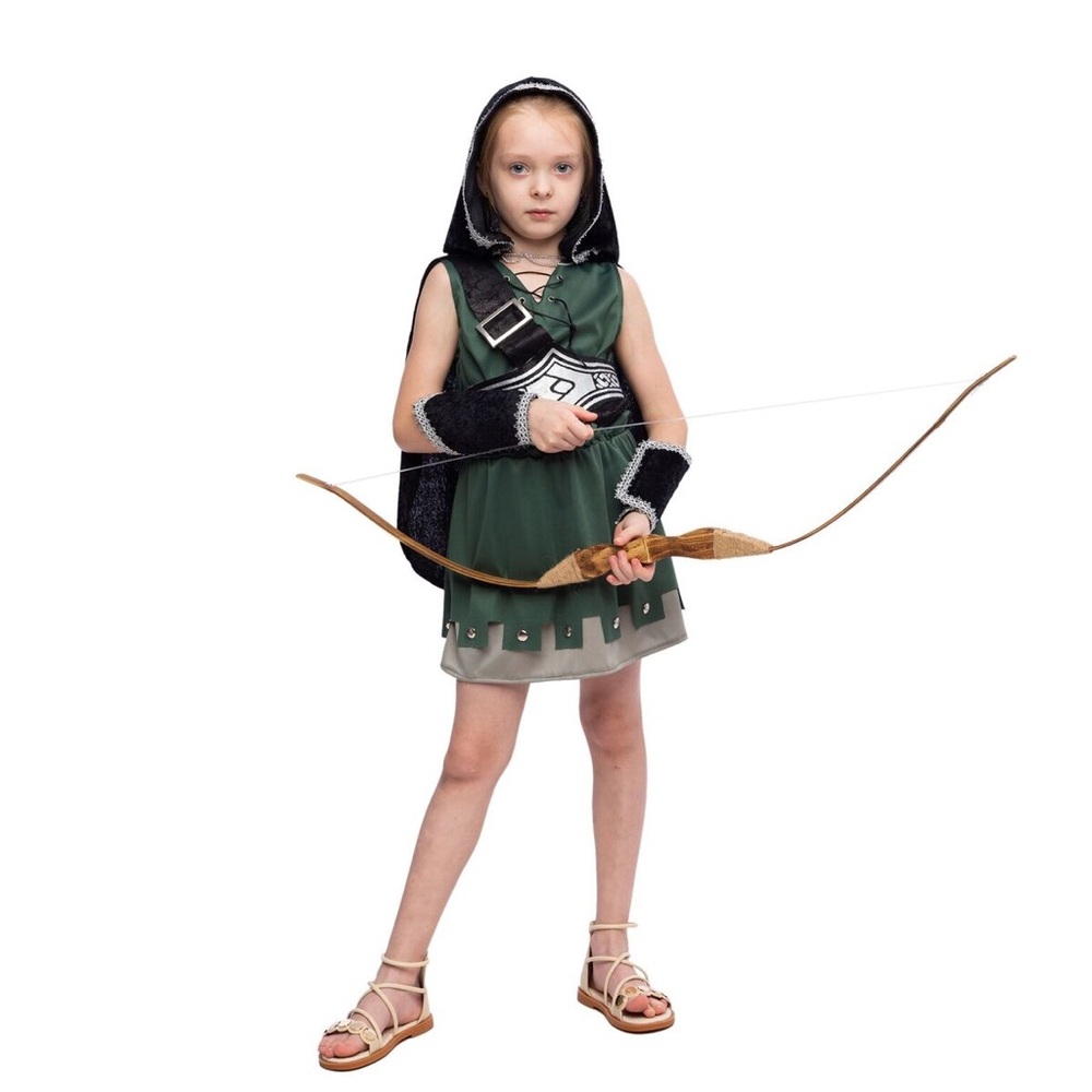 Spooktacular Creations Hooded Huntress Girl Costume Set